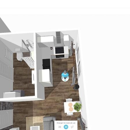 # Le 3 # Joli Appartement T3 Mulhouse Centre, Neuf, Calme Et Tout Equipe Kültér fotó