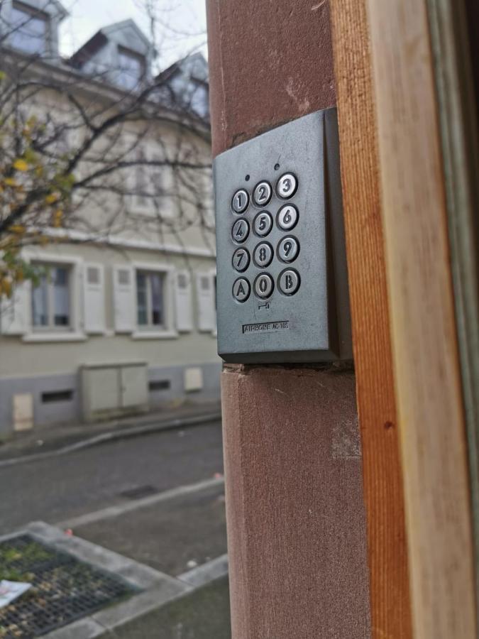 # Le 3 # Joli Appartement T3 Mulhouse Centre, Neuf, Calme Et Tout Equipe Kültér fotó